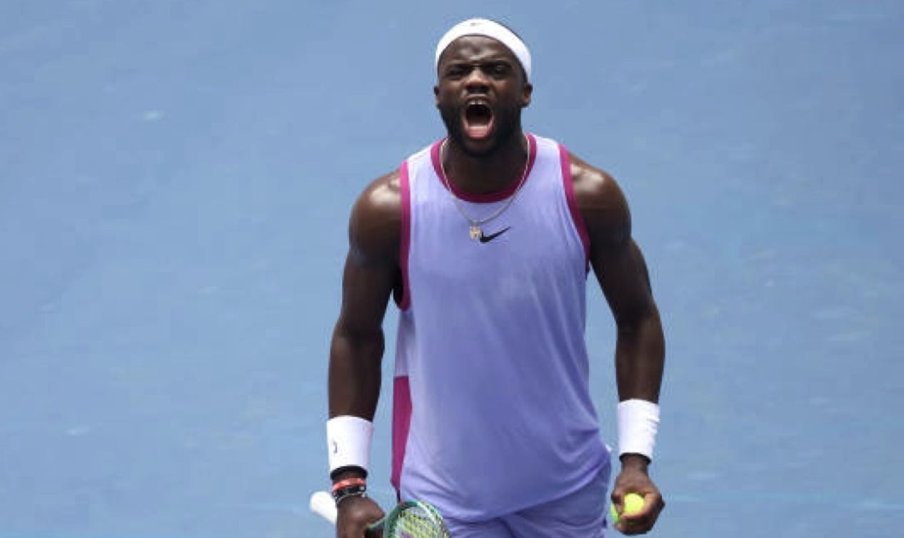 Francis Tiafoe nella foto