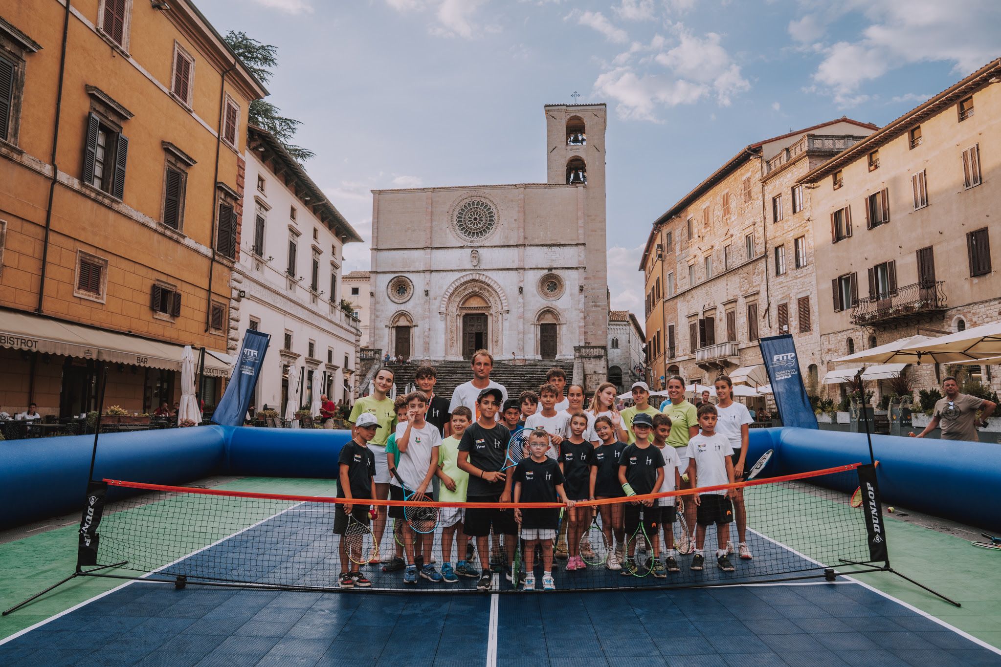 Tennis in Piazza con Federico Arnaboldi - Foto Yuri Serafini