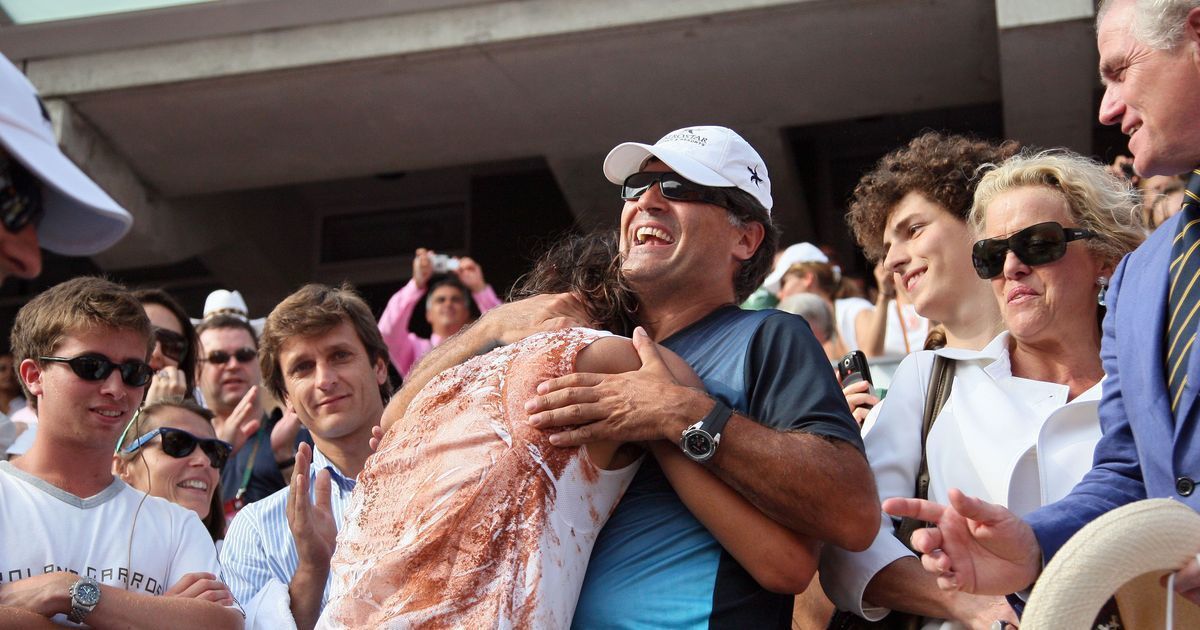 Toni e Rafael Nadal a Roland Garros