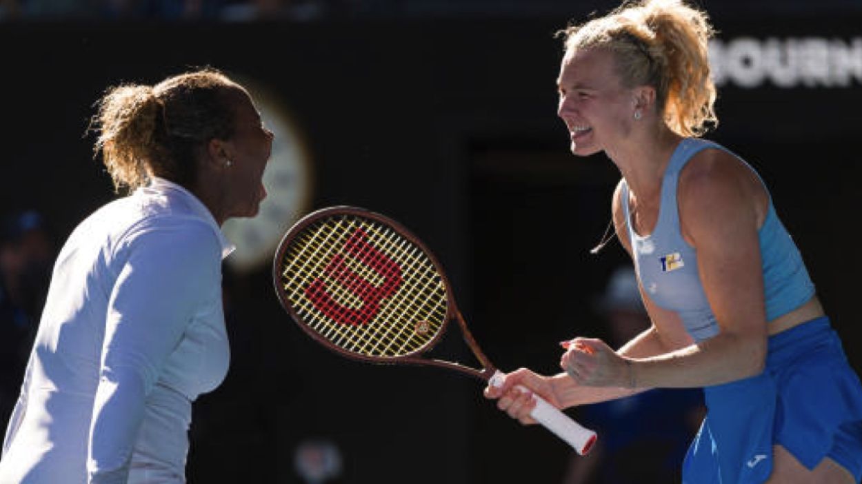 Townsend e Siniakova - Foto: gettyimages