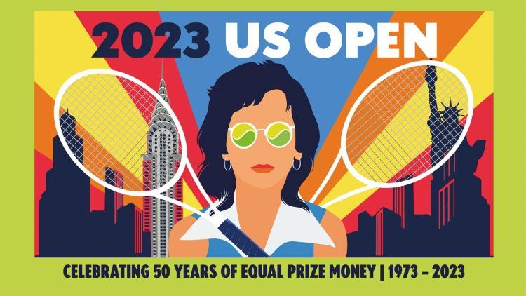 Il poster ufficiale di US Open 2023