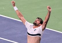 Vacherot, emozione e orgoglio dopo l’impresa contro Djokovic: “Un sogno incredibile, non riesco a crederci”. Balleret: “Vacherot sta vivendo una favola, nessuno poteva immaginare una cosa del genere” (Video della semifinale)