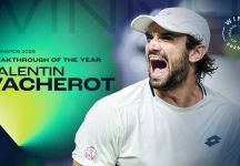 ATP Award 2025: Valentin Vacherot vince il premio “Breakthrough of the Year”
