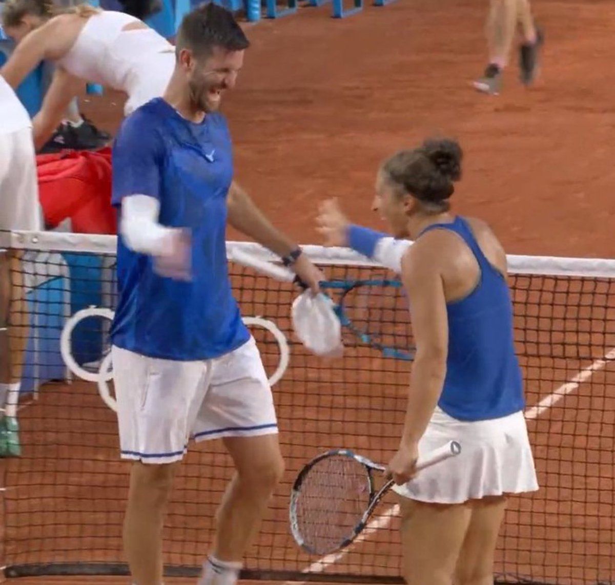 Sara Errani e Andrea Vavassori nella foto