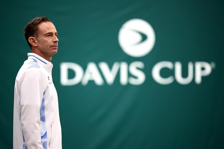 Filippo Volandri, capitano del team azzurro di Davis Cup