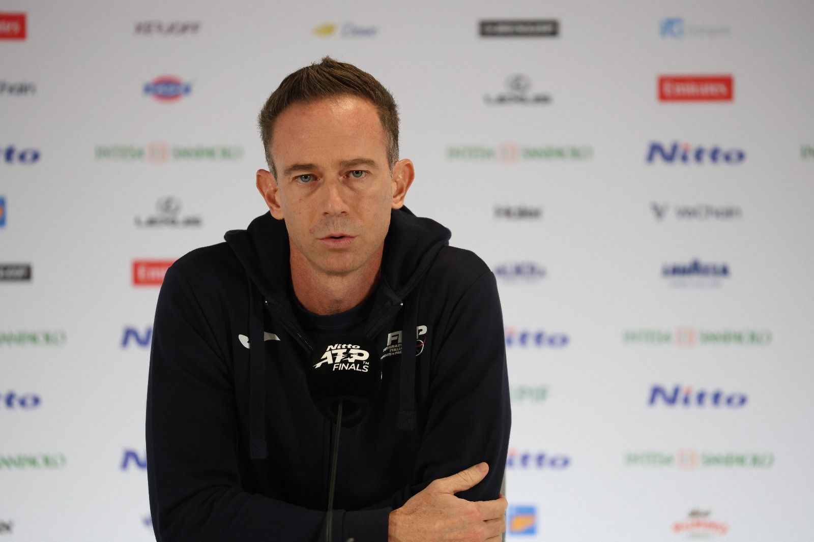 FIlippo Volandri a Torino (Foto Brigitte Grassotti)