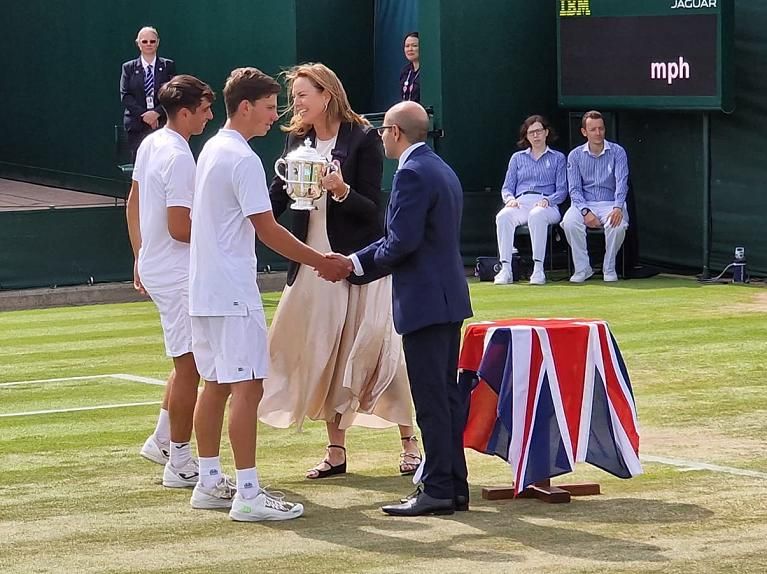 Gabriele Vulpitta e Jakub Filip campioni in doppio ai "The Junior Championships" di Wimbledon