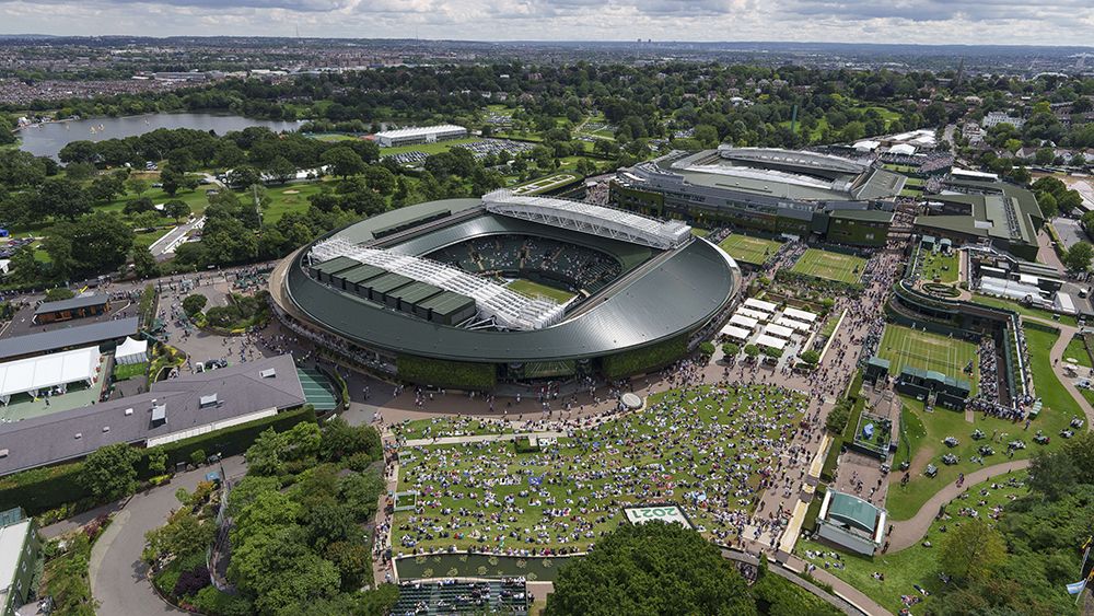 Wimbledon, un prospetto del progetto (foto AELTC)