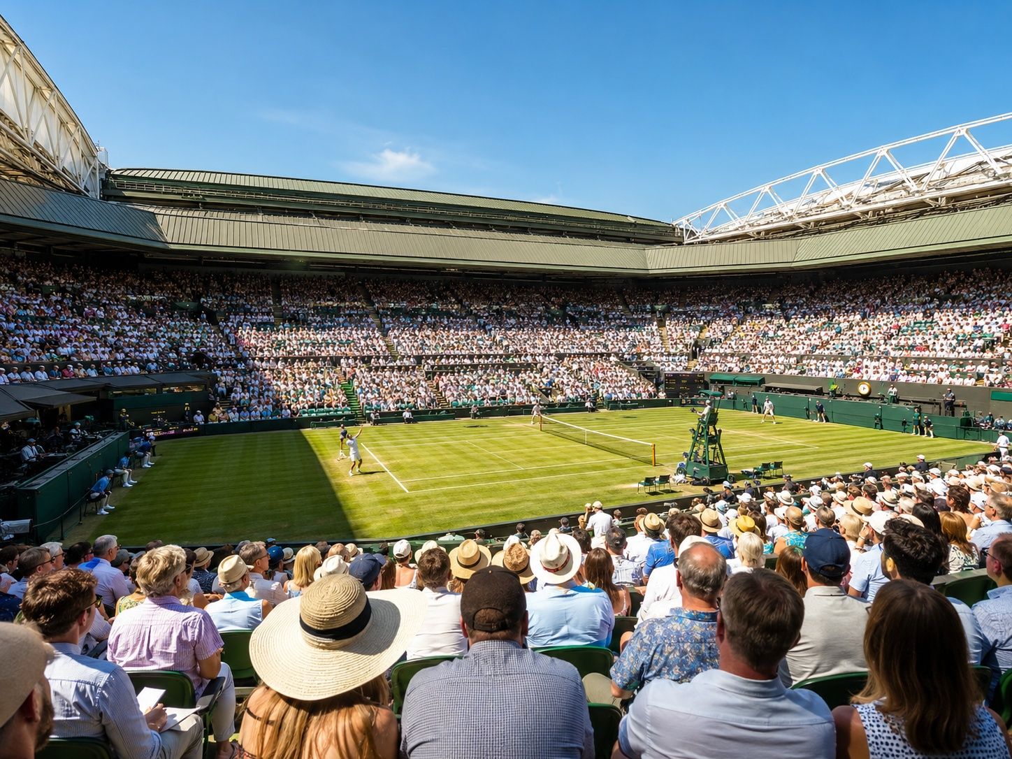 Wimbledon introduce la regola per il caldo estremo: pausa di 10 minuti se lo stress termico supera la soglia