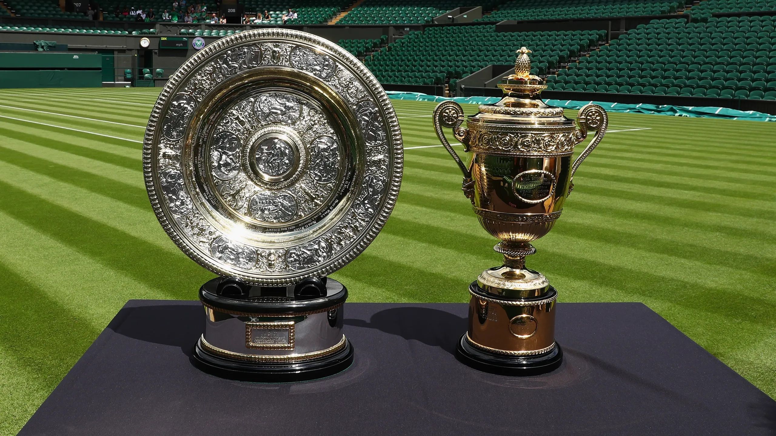 I trofei di Wimbledon