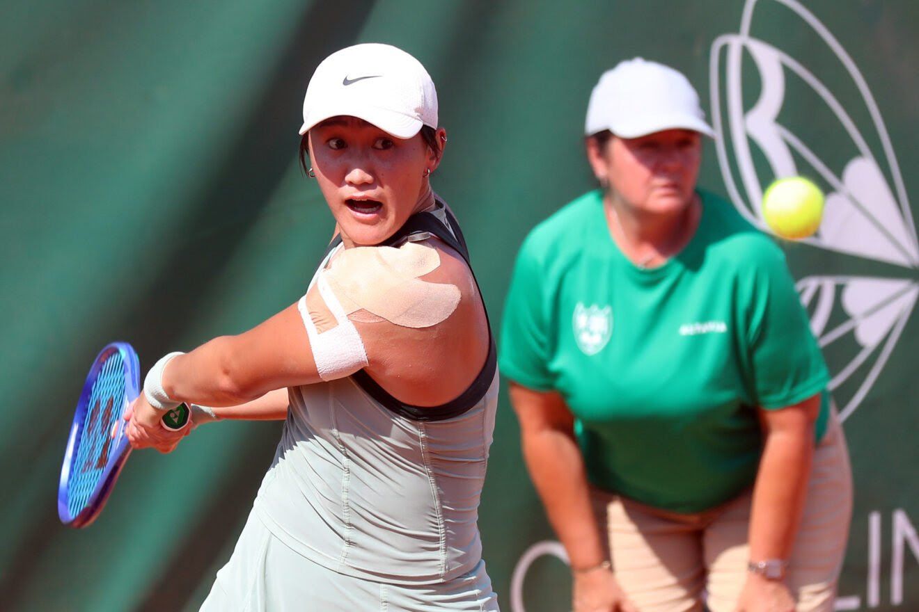 La cinese Xiyu Wang, prima testa di serie degli Internazionali femminili di tennis BCC Brescia: &egrave; in finale (foto Felice Calabr&ograve;)