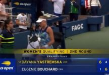 Dayana Yastremska vince contro Eugenie Bouchard e non le stringe la mano (Video)