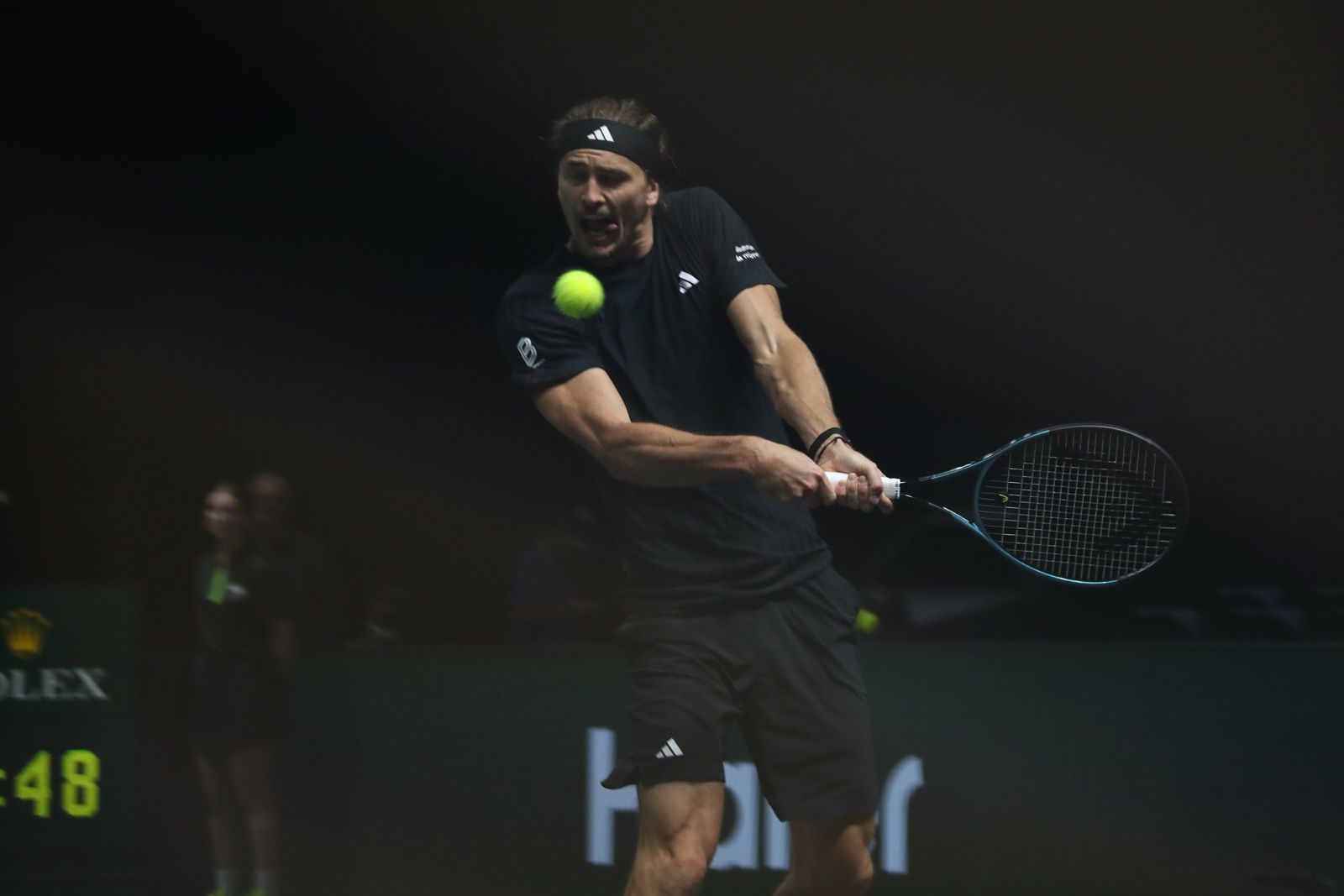 Alexander Zverev nella foto - Foto Patrick Boren