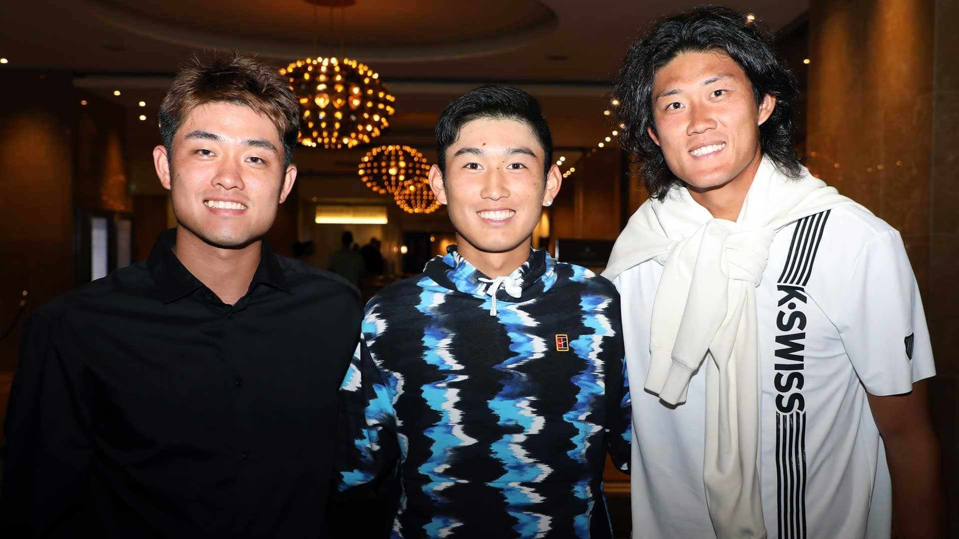 I tre assi del tennis cinese, Wu, Shang e Zhang