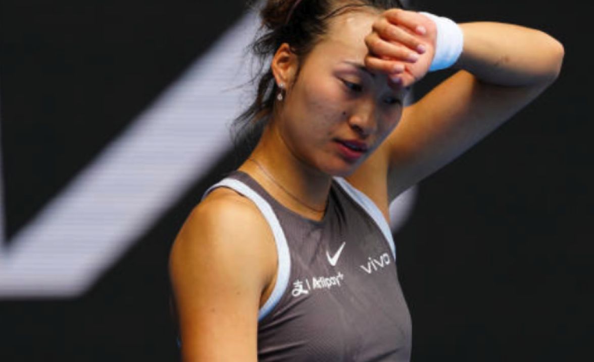 Qinwen Zheng CHN, 08-10-2002 - Foto Getty Images