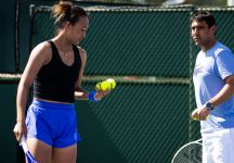 Zheng Qinwen aggiunge al suo team Marcos Baghdatis