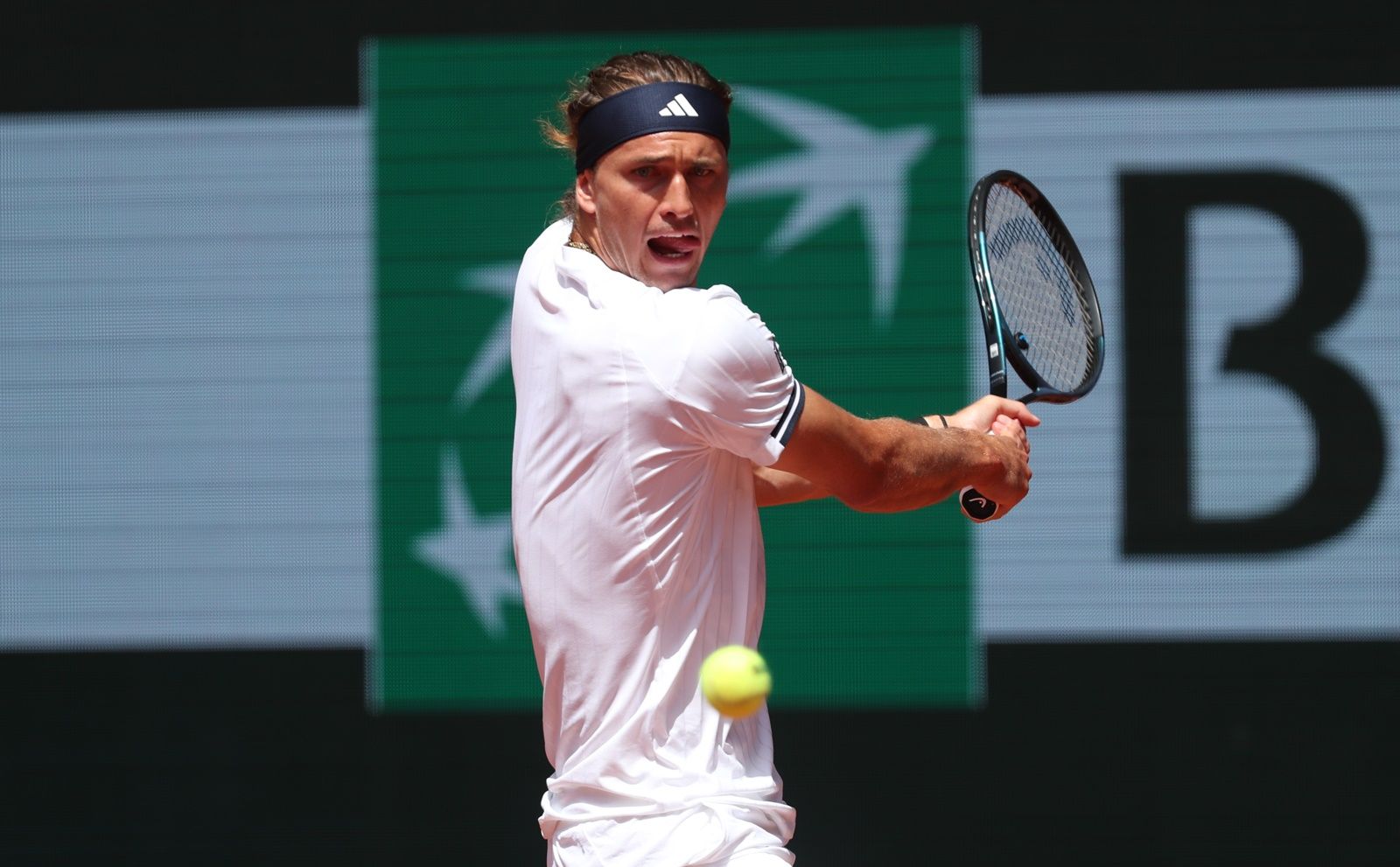 Alexander Zverev nella foto - Foto Patrick Boren