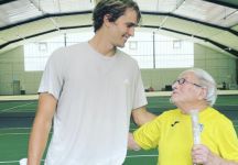 Che bella immagine! Zverev si è allenato con il tennista ucraino di 98 anni