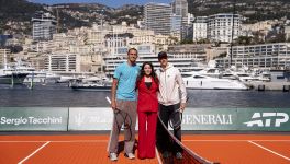Sinner e Zverev aprono Monte-Carlo: mini-tennis e bagno di folla per i due campioni (Video)