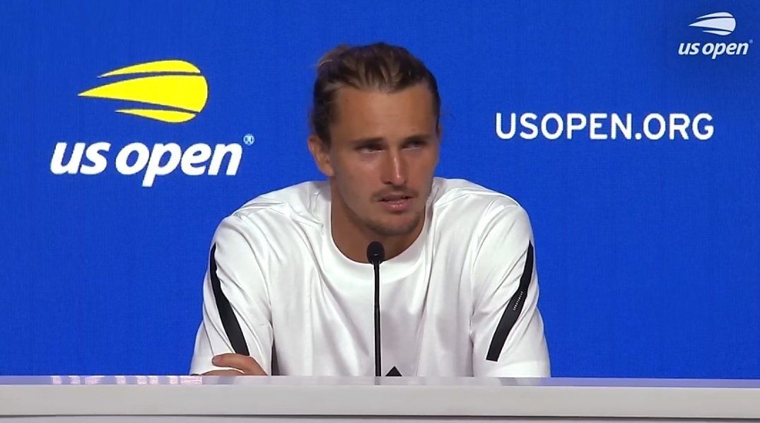 Alexander Zverev in press conference