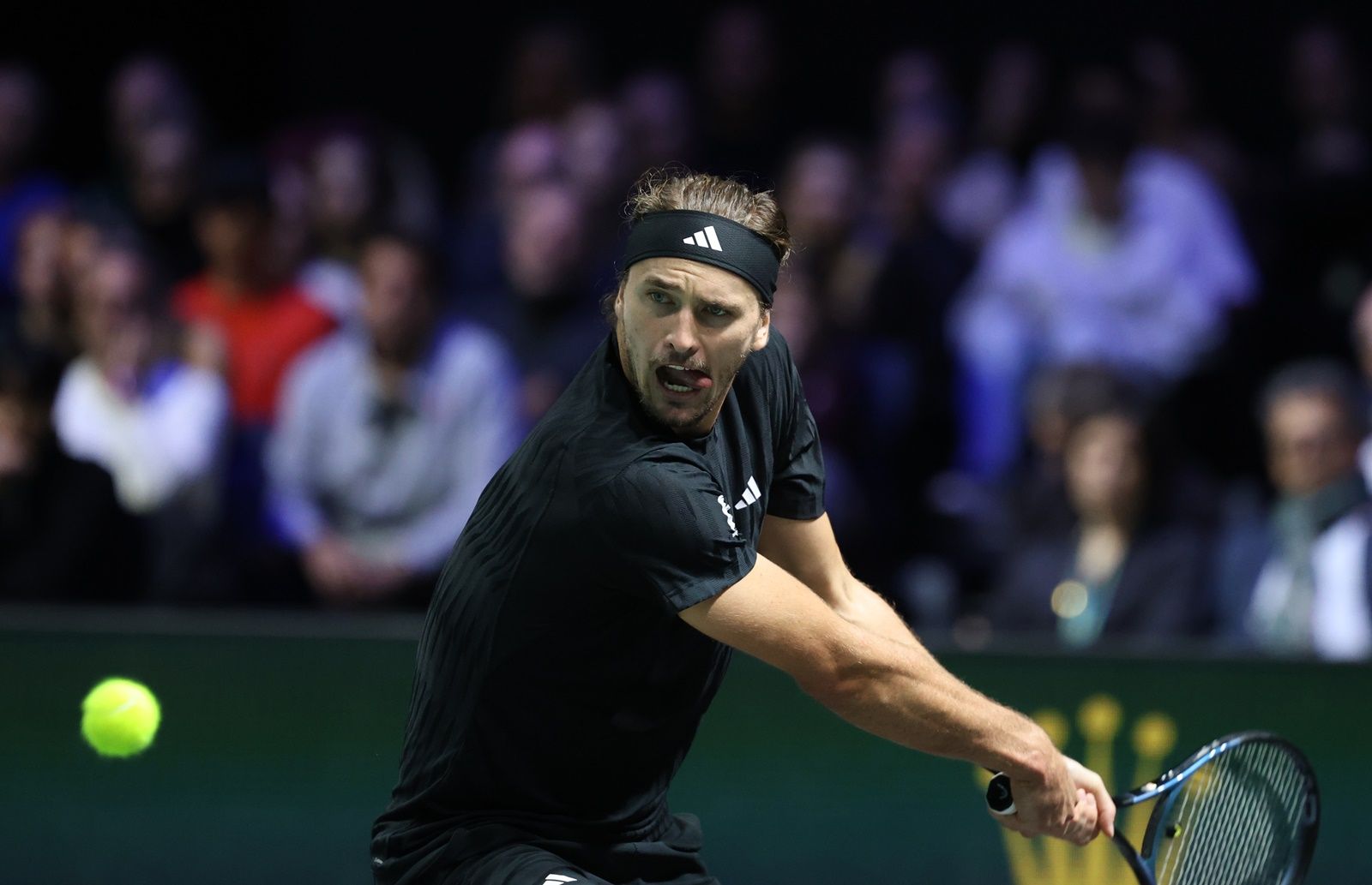 Alexander Zverev nella foto - Foto Patrick Boren