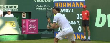 Zverev continua la corsa ad Halle: battuto Hanfmann, ora possibile sfida con Bellucci