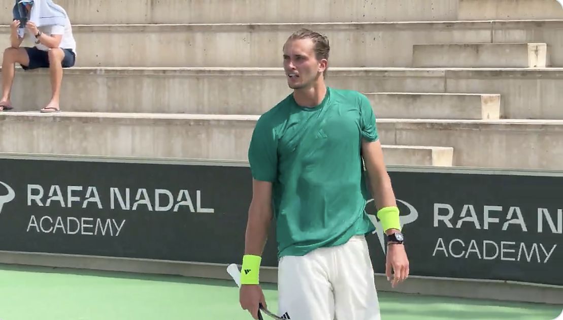 Alexander Zverev alla Academy