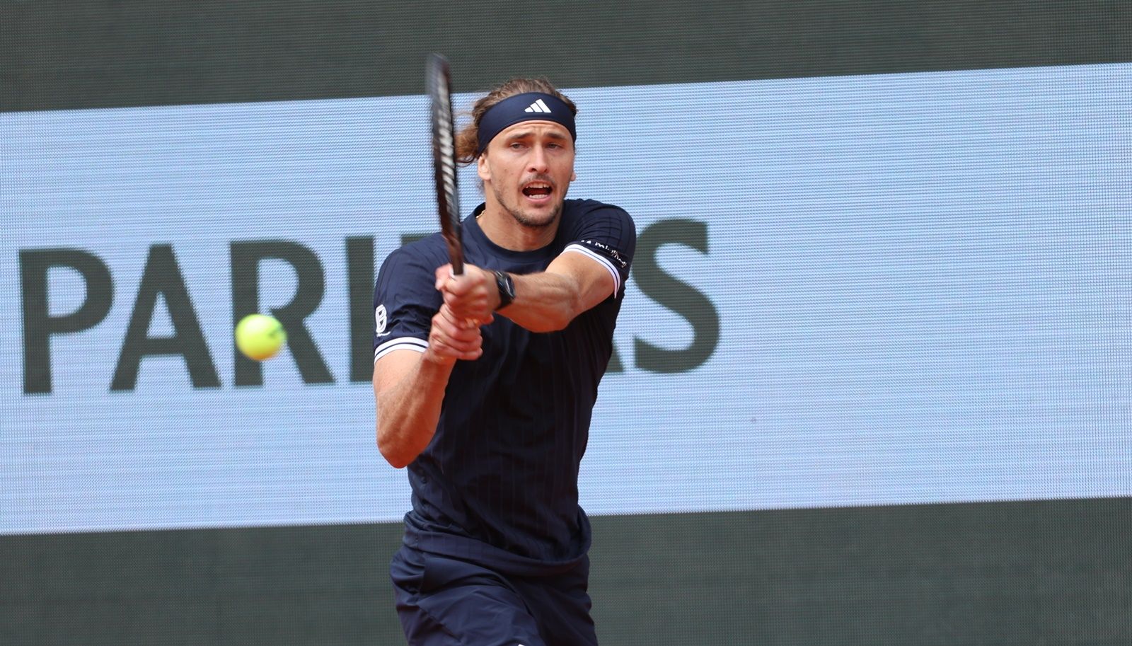 Alexander Zverev nella foto - Foto Patrick Boren