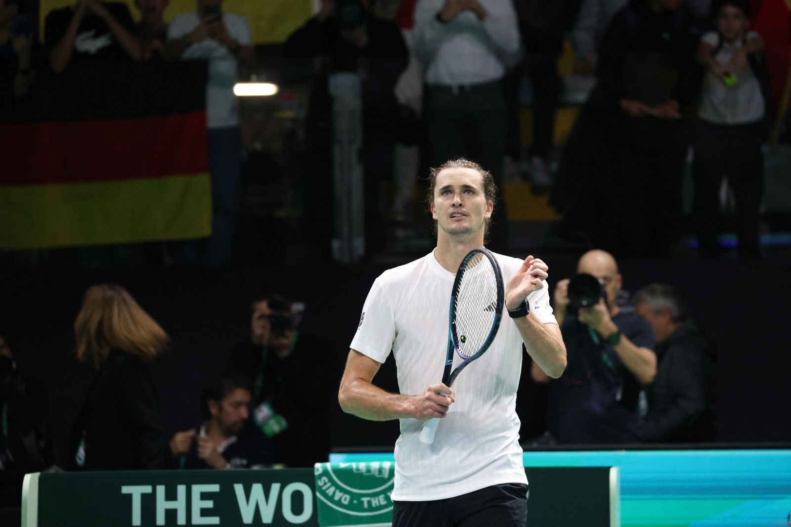 Zverev, protagonista con la Germania in Davis Cup - Foto Brigitte Grassotti